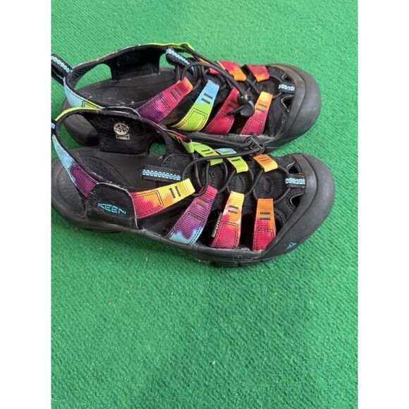 KEEN Women's Newport Retro H2 Size 9 Water Sandals Original Tie Dye Rainbow - Picture 2 of 4